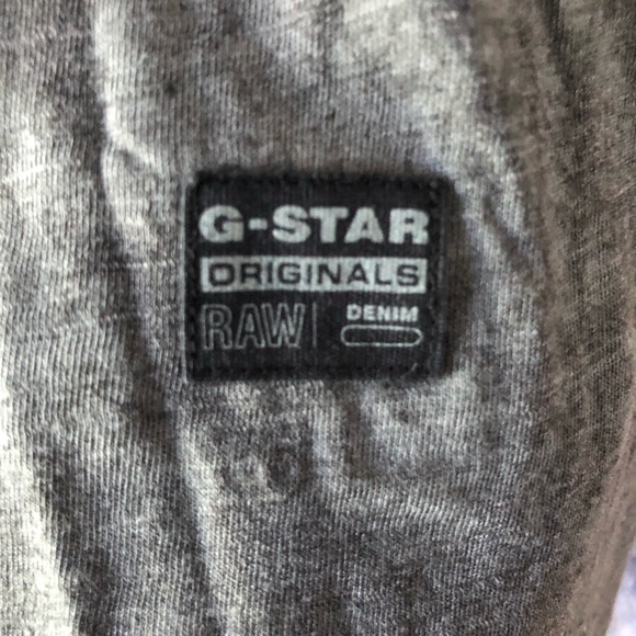 G Star Raw Men’s causal shirt, grey color size S embroidery - Picture 4 of 12